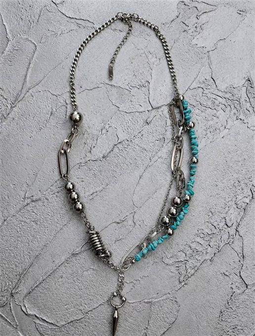 Silver & Turquoise（ネックレス）